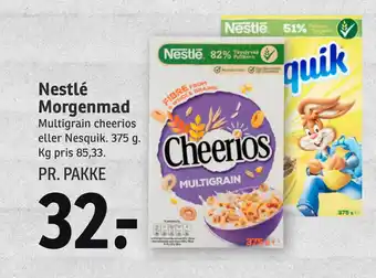 SPAR Nestlé Morgenmad tilbud