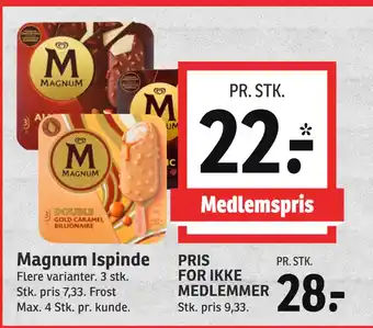 SPAR Magnum Ispinde tilbud