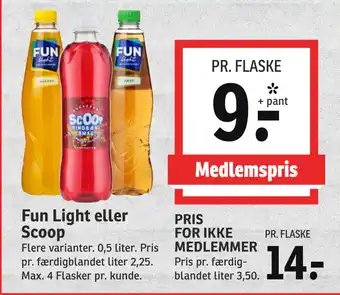 SPAR Fun Light eller Scoop tilbud