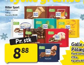 Fakta Tyskland Ritter Sport tilbud
