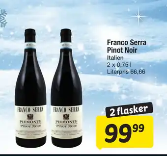 Fakta Tyskland Franco Serra Pinot Noir tilbud