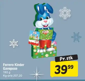 Fakta Tyskland Ferrero Kinder Gavepose tilbud