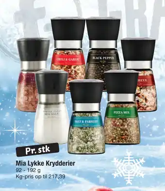 Fakta Tyskland Mia Lykke Krydderier tilbud