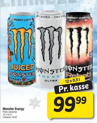 Fakta Tyskland Monster Energy tilbud