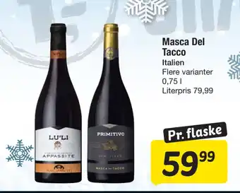 Fakta Tyskland Masca Del Tacco tilbud