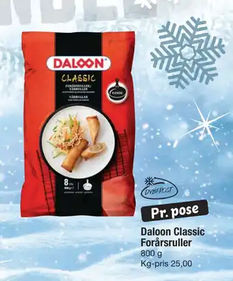 Fakta Tyskland Daloon Classic Forårsruller tilbud