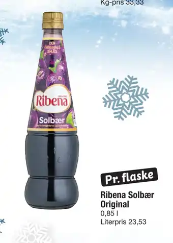 Fakta Tyskland Ribena Solbær Original tilbud