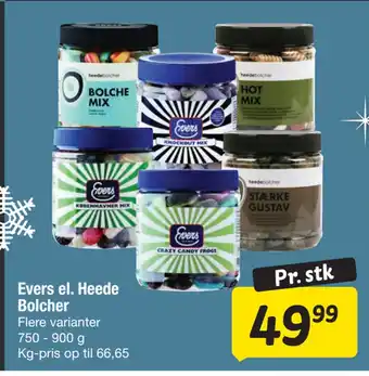 Fakta Tyskland Evers el. Heede Bolcher tilbud