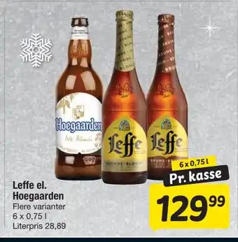 Fakta Tyskland Leffe el. Hoegaarden tilbud