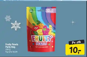 Fakta Tyskland Fruity Pearls Party Bag tilbud