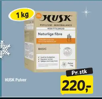Fakta Tyskland HUSK Pulver tilbud