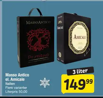 Fakta Tyskland Masso Antico el. Amicale tilbud