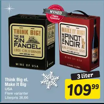 Fakta Tyskland Think Big el. Make It Big tilbud