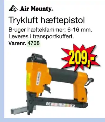 Harald Nyborg Trykluft hæftepistol tilbud