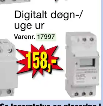 Digitalt døgn-/ uge ur