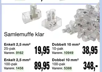 Harald Nyborg Samlemuffe klar tilbud