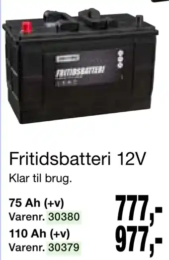Harald Nyborg Fritidsbatteri 12V tilbud