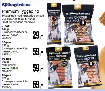 Harald Nyborg Premium Tyggepind tilbud