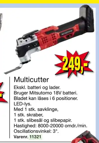 Harald Nyborg Multicutter tilbud