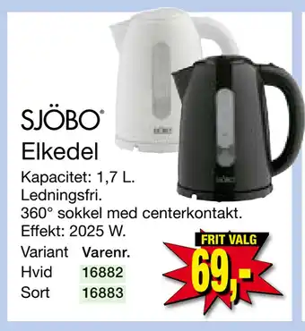 Harald Nyborg Elkedel tilbud
