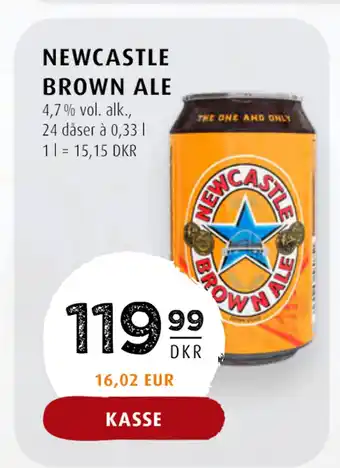 Scandinavian Park NEWCASTLE BROWN ALE tilbud