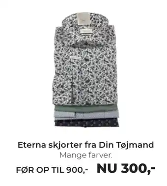 Eterna skjorter fra Din Tøjmand