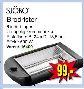 Harald Nyborg Brødrister tilbud