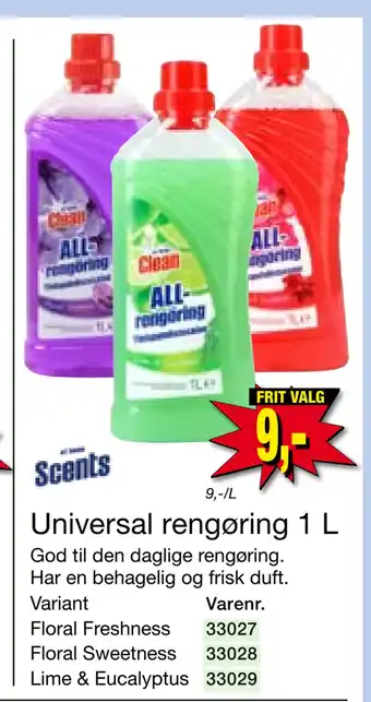 Harald Nyborg Universal rengøring 1 L tilbud