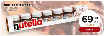 Scandinavian Park NUTELLA WEEKLY PACK tilbud