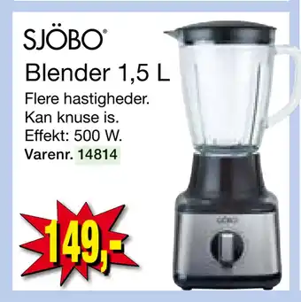 Harald Nyborg Blender 1,5 L tilbud