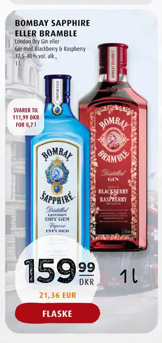 Scandinavian Park BOMBAY SAPPHIRE ELLER BRAMBLE tilbud