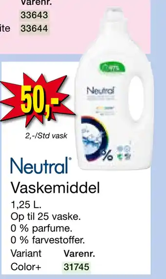 Harald Nyborg Vaskemiddel tilbud
