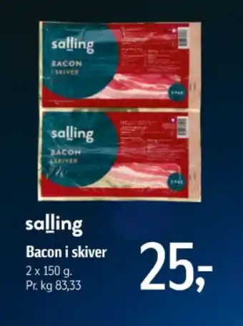 Føtex Bacon i skiver tilbud