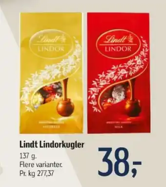 Føtex Lindt Lindorkugler tilbud
