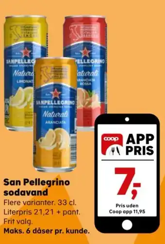 San Pellegrino sodavand