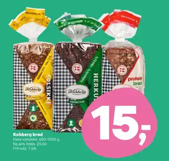 Kvickly Kohberg brød tilbud