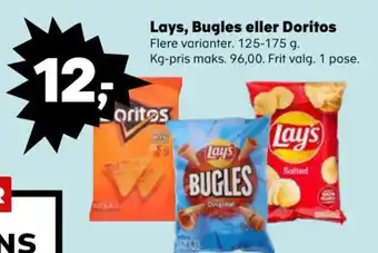 Kvickly Lays, Bugles eller Doritos tilbud
