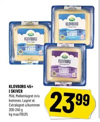 Løvbjerg KLOVBORG 45+ I SKIVER tilbud