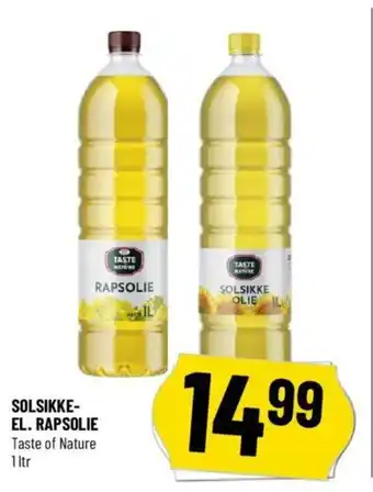 Løvbjerg SOLSIKKE-EL. RAPSOLIE tilbud