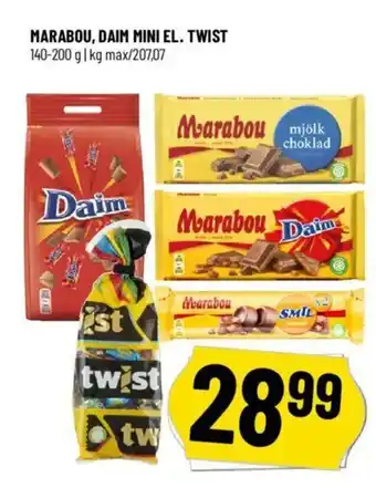 Løvbjerg MARABOU, DAIM MINI EL. TWIST tilbud