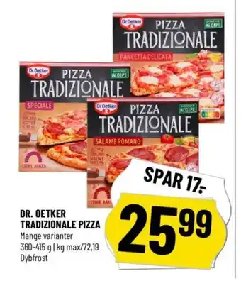 Løvbjerg DR. OETKER TRADIZIONALE PIZZA tilbud