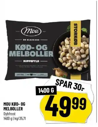 Løvbjerg MOU KØD- OG MELBOLLER tilbud