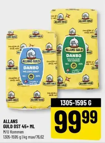 Løvbjerg ALLANS GULD OST 45+ ML tilbud