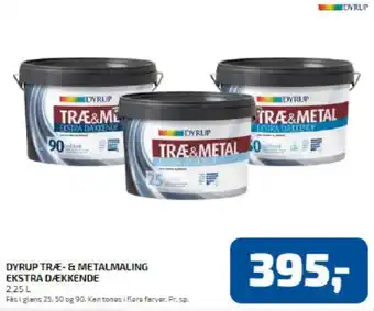 Davidsen DYRUP TRÆ- & METALMALING EKSTRA DÆKKENDE tilbud