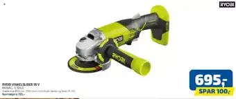 Davidsen RYOBI VINKELSLIBER 18 V tilbud