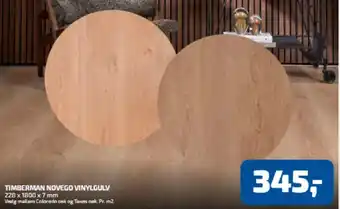 Davidsen TIMBERMAN NOVEGO VINYLGULV tilbud