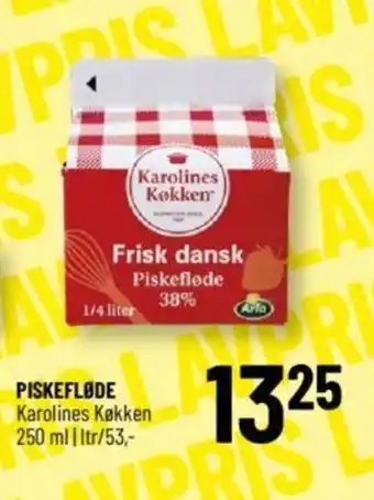 Løvbjerg PISKEFLØDE tilbud