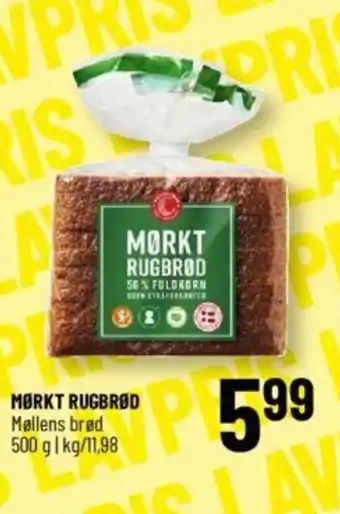 Løvbjerg MØRKT RUGBRØD tilbud