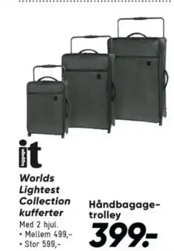 Worlds Lightest Collection kufferter