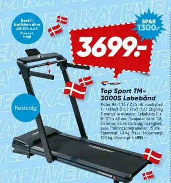 Bilka Top Sport TM-3000S Løbebånd tilbud
